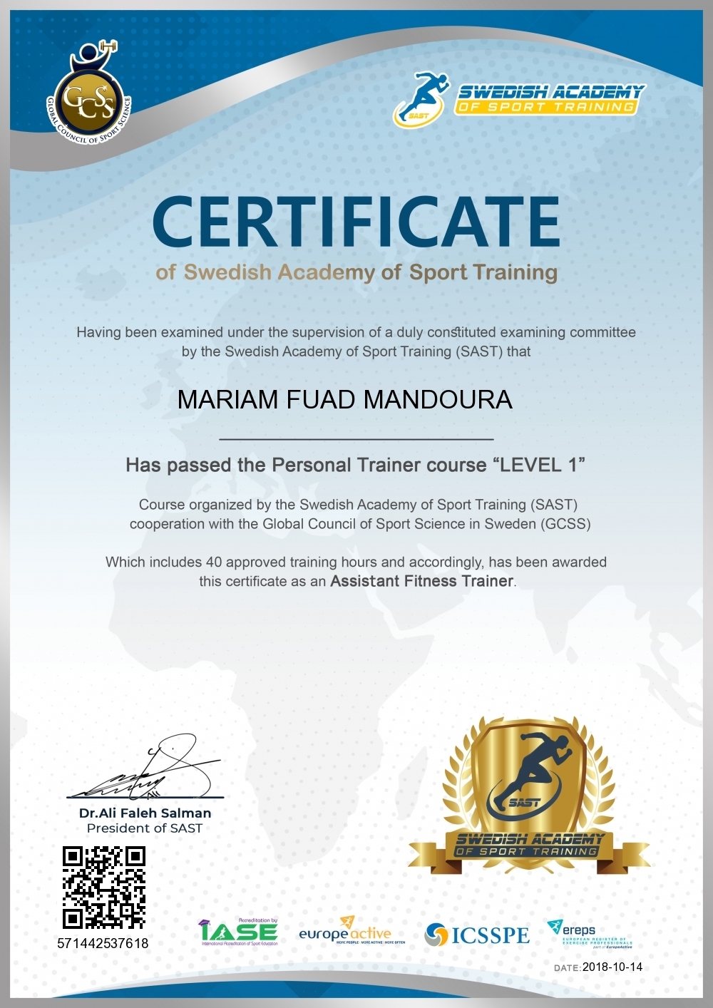 mariam fuad mandoura